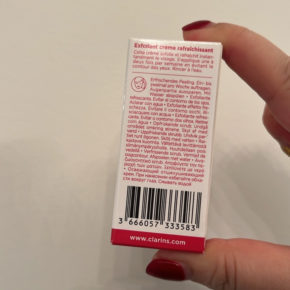 Clarins Fresh Exfoliating Scrub 5ml New in box! GWP - Picture 3 of 3